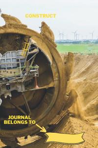 Construct - Blank Notebook: Soft Cover, 6 x 9 Journal, 120 Pages (Independently published)