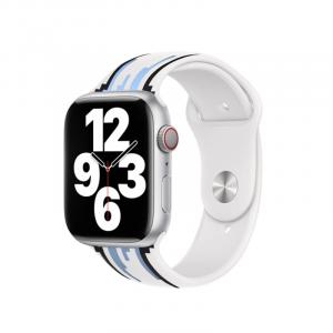 Ремешок Apple совместимый силиконовый Biaodaige, Туманно-голубой