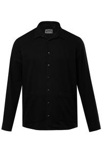 Рубашка на пуговицах Comfort fit STHUGE, Black