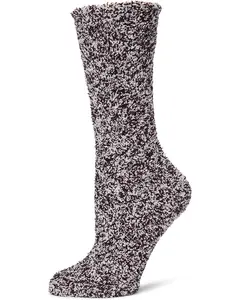 Унисекс носки Barefoot Dreams Cozychic Heathered, Heathered Black Currant