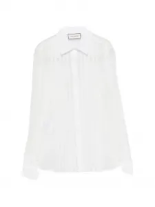 Плиссированная рубашка Tagliatore, белый