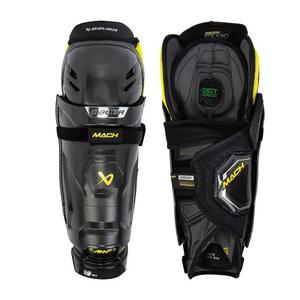 BAUER Новый набор защитной экипировки MACH Youth Competition-Level для хоккея: нагрудник, щитки и налокотники, щитки 36 см