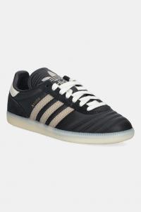 Кожаные кроссовки Samba Jp Adidas Originals, черный