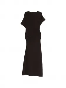 Божественное трикотажное платье миди Soeur, коричневый