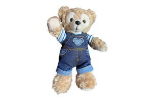 Duffy Denim, плюшевый кулон-брелок для сумки, высота 13,5 см, Hong Kong Disney
