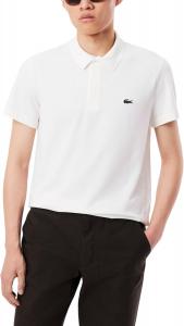 Мужская поло Lacoste Regular Fit из хлопкового микса, White
