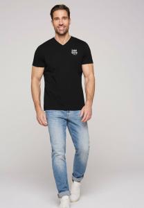 Футболка с принтом MIT LOGO PRINT Camp David, черный