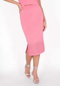 Юбка-карандаш faina, светло-розовый
