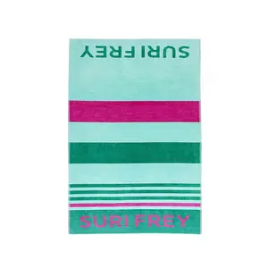 Пляжное полотенце пляжное полотенце SFY Freyday Suri Frey, Green-kombi 939