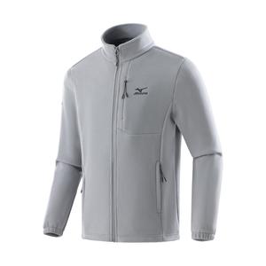 Mizuno Вельветовая куртка унисекс, Light Gray