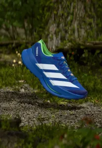 Кроссовки для трейлраннинга agravic speed ultra 2 Adidas Terrex, Blue/Footwear White/Lime Burst