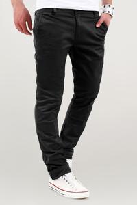 Тканевые брюки behype Chino Heritage, черный