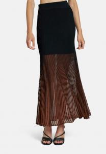 Юбка Alma en Pena Maxi skirt, Black