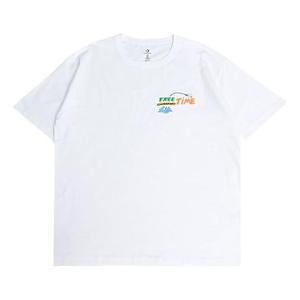 Футболка Converse Summer Fishing T-Shirt 'White', белый