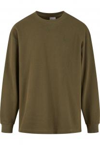 Karl Kani Лонгслив в оливковом цвете