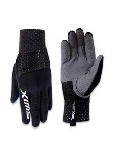 SWIX Перчатки из софтшелла черного цвета