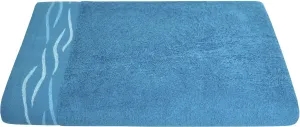 Полотенце банное Dyckhoff "Волна", (набор, 1 шт.), с жаккардовой каймой 70х140 см (1 шт.), цвет petrol