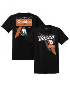 Мужская черная футболка Kyle Busch Cheddar's Lifestyle Richard Childress Racing Team Collection, черный