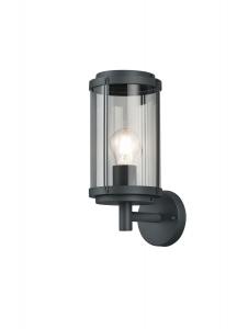 Настенный светильник на улицу Trio Leuchten, 32,5x14,5x18,5 см, прозрачный/алюминиевый