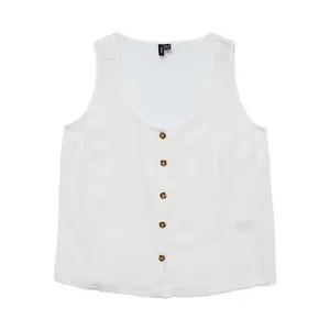 Футболка без рукавов Vero Moda Bumpy, белый