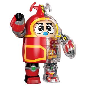 Железная броня Сяо Бао Кабуда полумеханический обзор строительные блоки 795 деталей TC2512 TOP TOY