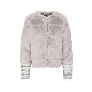 Куртки и пальто из серого полиэстера Maison Espin, серый