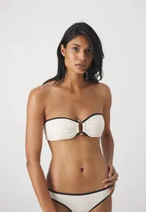 Бикини-Топ с кольцом спереди, предназначенное для пляжа Seafolly, Ecru