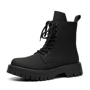 Ботинки Crew Martin высотой 3,5 см мужские GZZ, черные утепленные