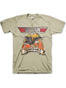 Футболка цвета хаки TOP GUN