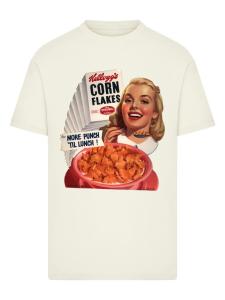 Рубашка F4NT4STIC Kelloggs Corn Flakes Cereal 1950s, песочный