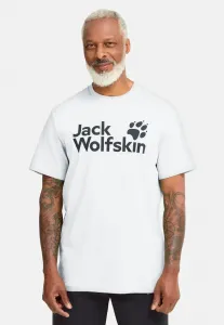 Футболка с фирменным принтом  Jack Wolfskin, Brand T Stark White