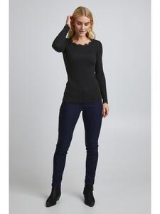 Футболка FRHIZAMOND 2 EXT, облегающая (NOOS), черная Fransa