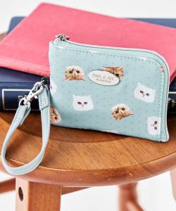 Чехол для проездного/монеты, принт Zipnune, PJA-W1511, Cat