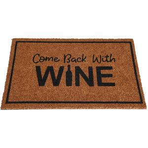 Коврик Home Styling Collection, 45x75 см, коричневый