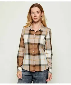 Рубашка Бредона Regular fit Barbour, бежевый