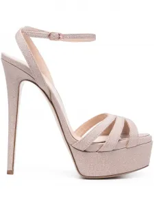 Босоножки Lola 150 на платформе Le Silla, розовый