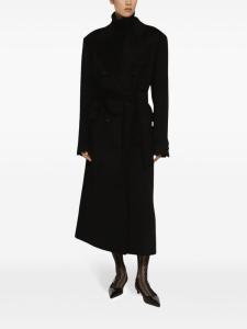 Dolce & Gabbana двубортное пальто, черный