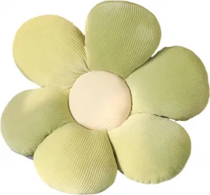 Подушка на пол с цветочным рисунком, подушка на сиденье в форме цветка - милая подушка с цветочным рисунком для девочек, подростков, украшения комнаты, подушка на пол для комфортного чтения и отдыха. Meoiruery