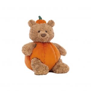 Плюшевая игрушка бартоломью медведь тыква JELLYCAT
