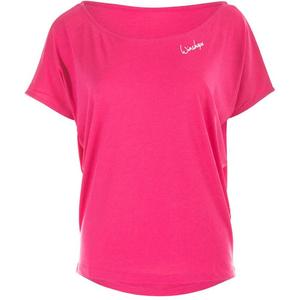 Рубашка из ультралегкого модала с короткими рукавами mct002 Winshape, розовый