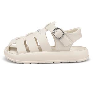 Противоскользящие и дышащие детские сандалии ST&SAT KIDS, бежевый