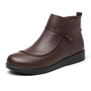 Cigna Черно-коричневые женские ботильоны, цвет Dark Brown