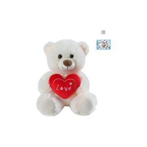 Милые утонченные плюшевые куклы щенков с обнимающимся сердцем, высота 30 см BANLI