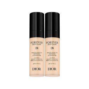 DIOR Набор пробников жидкого тонального крема creamy long lasting radiance с длительным покрытием и выравниванием тона кожи, 5 мл