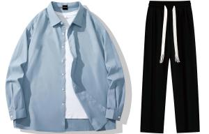 Комлпект Shirt Matching Set Fall And Winter Unisex LA'T.WEEKEND