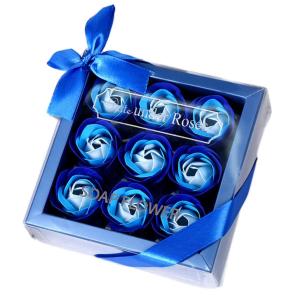 Цветочная коробка Мыло Розы Цветы Подарок на День матери День рождения Именины Okazeo