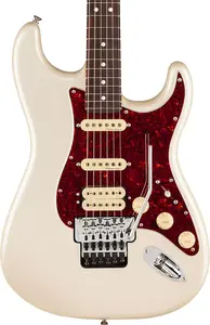 Электрогитара Fender Player II Modified Stratocaster HSS с системой Floyd Rose, гриф из розового дерева, отделка Olympic Pearl