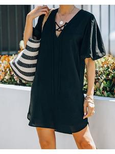 Длинное платье LA Angels, черный