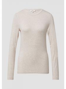 s.Oliver Лонгслив цвета 81W9_бежевый