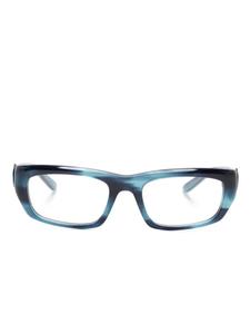Очки в прямоугольной оправе Balenciaga Eyewear, синий